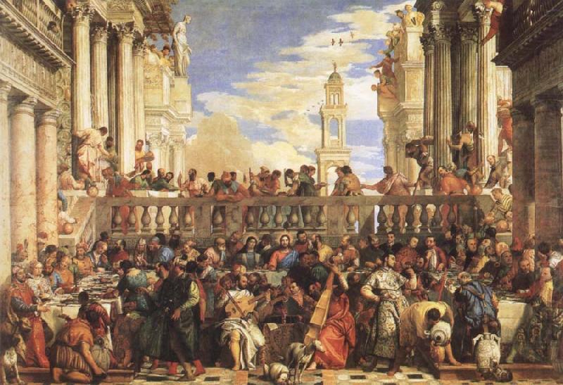 The Wedding Feast at Cana, VERONESE (Paolo Caliari)